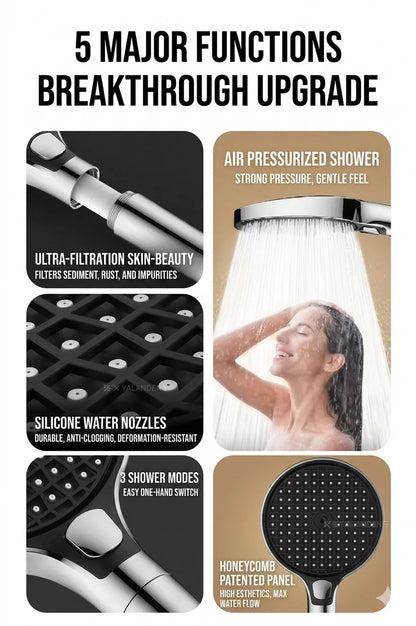 Finally — Hotel-Level Water Pressure in Your Own Shower