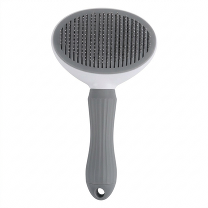 Self-Cleaning Pet Grooming Brush – Easy Hair Removal for Dogs & Cats